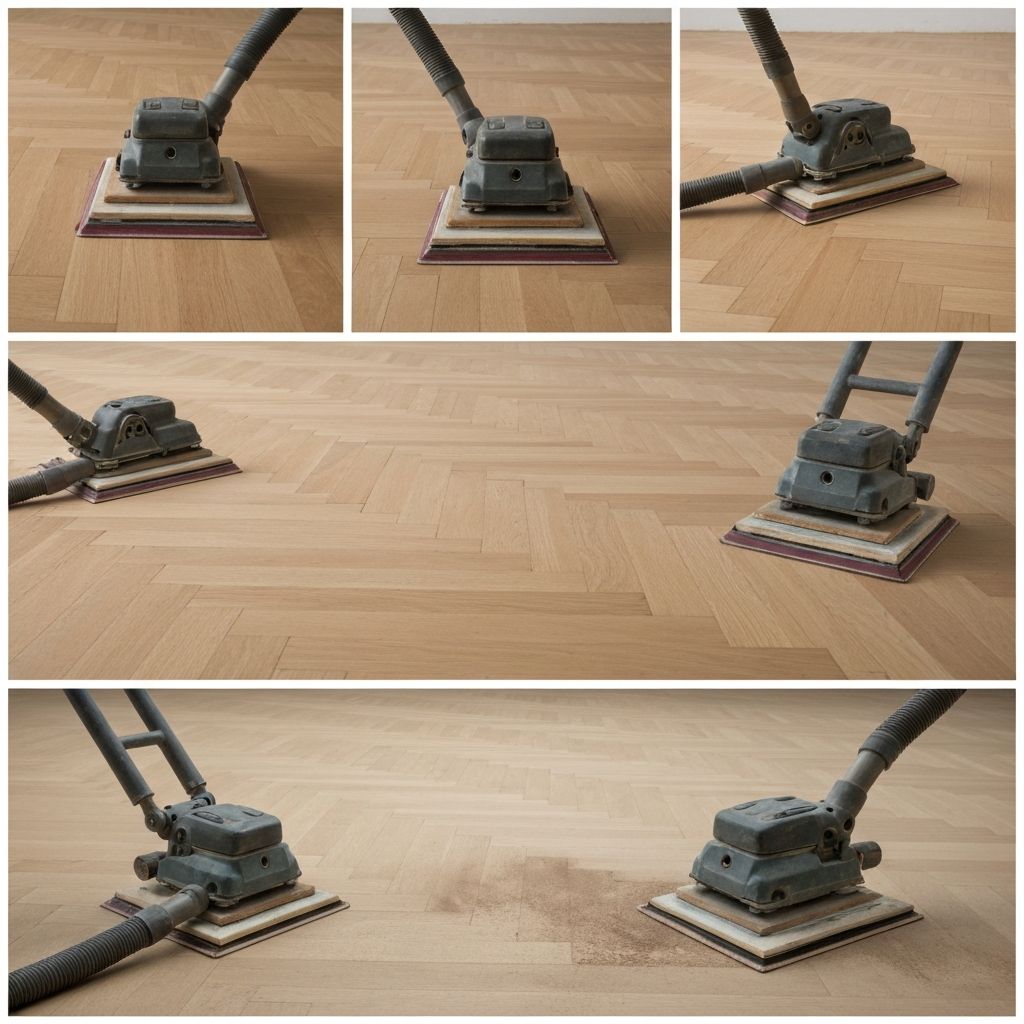 ვაკის ბინა - პარკეტის აღდგენა - სურათი 3